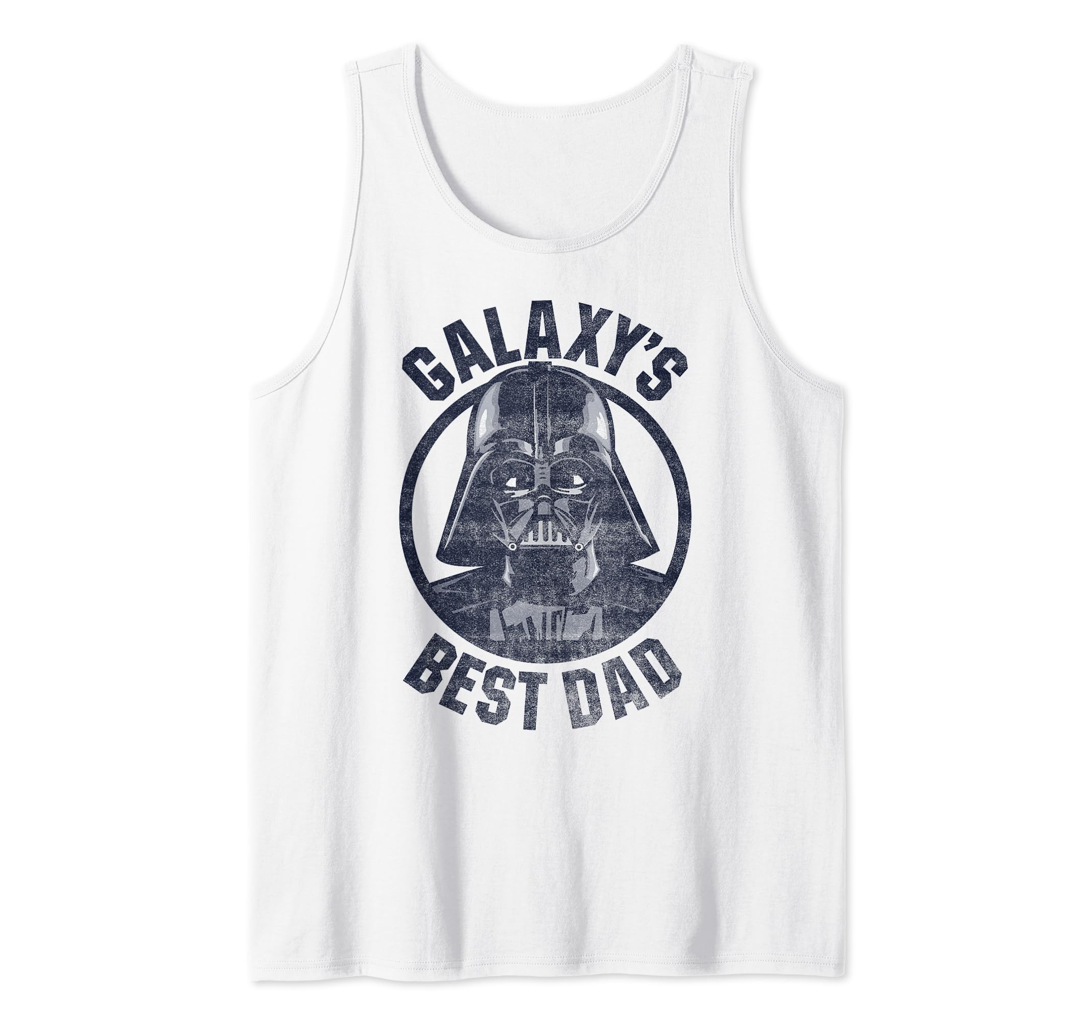 Star Wars Father's Day Darth Vader Galaxy's Best Dad Vintage Tank Top