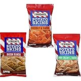 Amazon Com T G I Friday Potato Skins Snack Chips Jalapeno Cheddar 4 5 Ounces Pack Of 3
