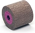 CS Unitec 47413 PTX Fleece Nonwoven Wheel, 180 Grit, 4" Diameter X 4-1