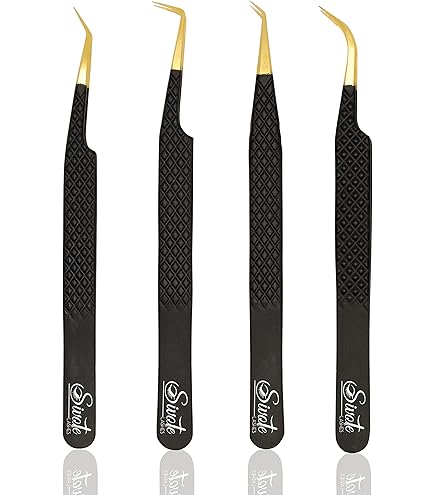 Amazon.com : HADIZ Set of 4 Fiber Tip Diamond Grip Eyelash