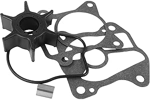 WINGOGO 06192-ZV5-003 Water Pump Impeller Repair Kit Replacement for Honda Outboard 4 Stroke 35 40 45 50 HP BF35A BF40A BF40D BF45A BF50A BF50D Boat Motor Engine Parts Sierra 18-3282 06192-ZW3-000
