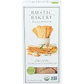 Rustic Bakery, Flatbread Rosemary Olive Oil Organic, 6 Ounce