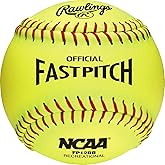 Rawlings | NCAA Recreational Fastpitch Softballs | 11" & 12" Options | 6 & 12 Count Options