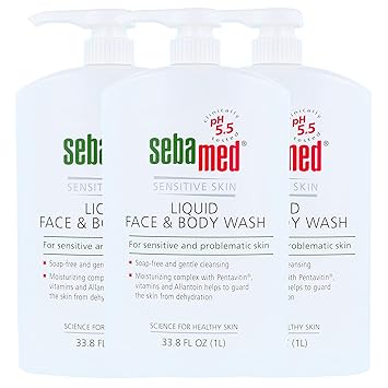 sebamed face & body wash 1 litre