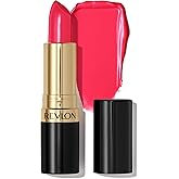 Revlon Lipstick, Super Lustrous Lipstick, Creamy Formula For Soft, Fuller-Looking Lips, Moisturized Feel, 806 Electric Melon,