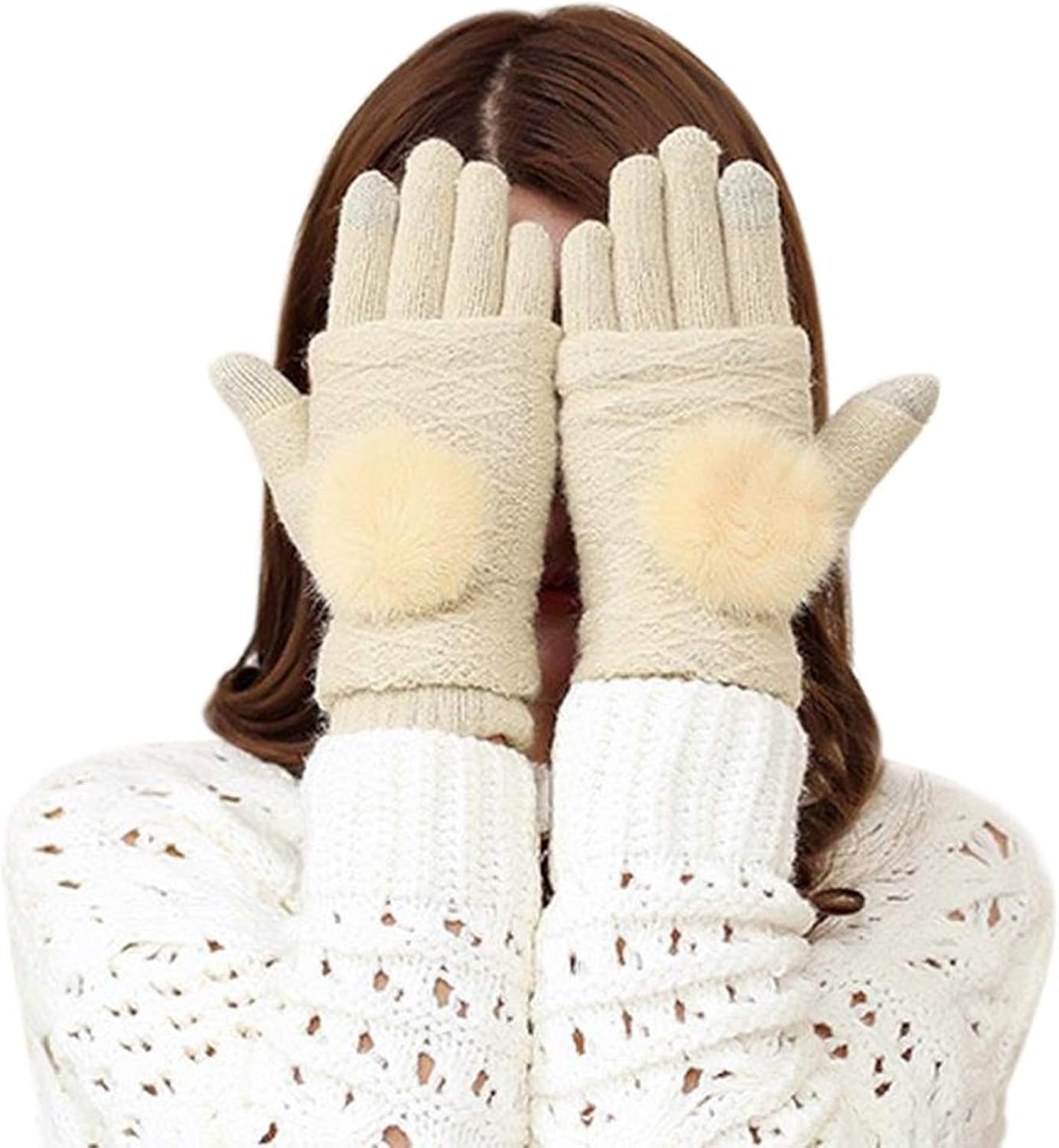 Winter Women'S Gloves Winter Very Gloves Gloves Warm Warm Fashion