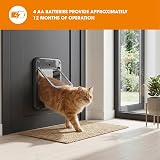 Cat Mate Microchip Activated Cat Flap 360 - Up to 30 Pets, 3 Settings view 4