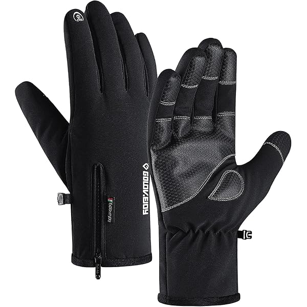 thumbnail image 2 of Uwoll Thermal Windproof Waterproof Winter Gloves – Touch Screen Warm Mittens Unisex L/XL 2 of 4