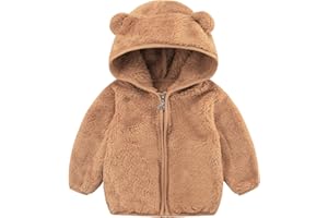 AIMISYOU newborn boys girls 0-6 months winter jackets for baby coat warm flecee clothes
