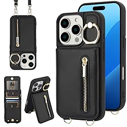 Jcxtrombulous Crossbody Wallet Case for iPhone 13