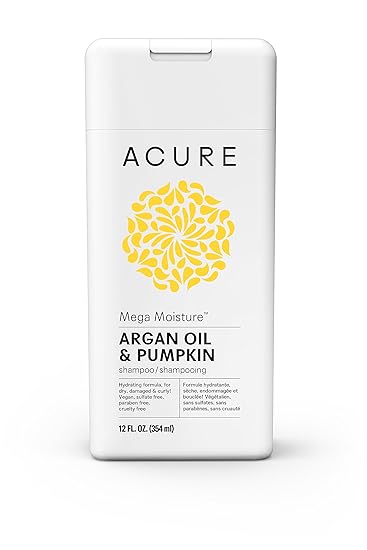 Amazon Com Acure Mega Moisture Shampoo Argan 8 Fluid Ounces