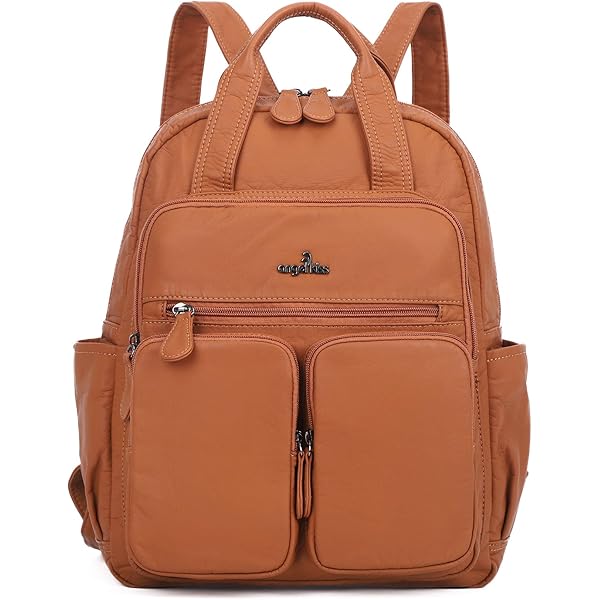 PORRASSO Women's Laptop Backpack - 16 Inch Daypack Rucksack, Travel Knapsack With Shockproof Compartment