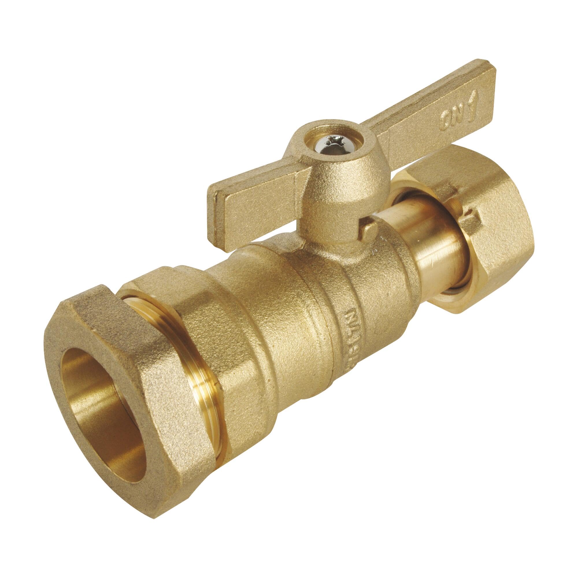 Somatherm 69-25-20 Counter Tap Polyethylene 25 / Nut 20/27, Grey