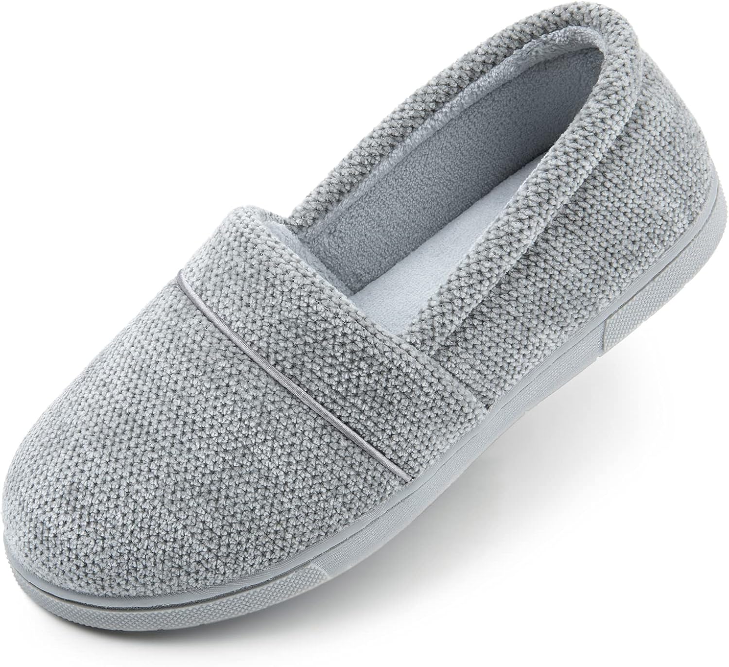  | ULTRAIDEAS Women’s Cozy Memory Foam Slipper, Lightweight Chenille House Shoes with Indoor Anti-Skid Rubber Sole | Slippers