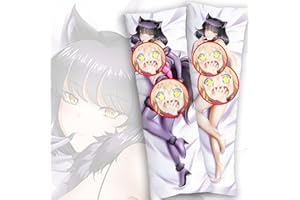 BUIENWQ Blake Belladonna Body Pillow Case Anime Body Pillow Cover Anime Soft Anime Girl Body Pillow Waifu Body Pillow Case Decorative Pillow Case Dakimakura 59" X 20"