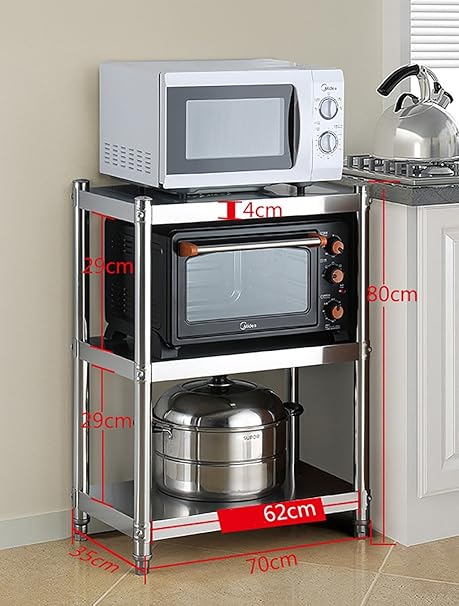 Estantes de cocina Estante de cocina Estante de almacenamiento de ...