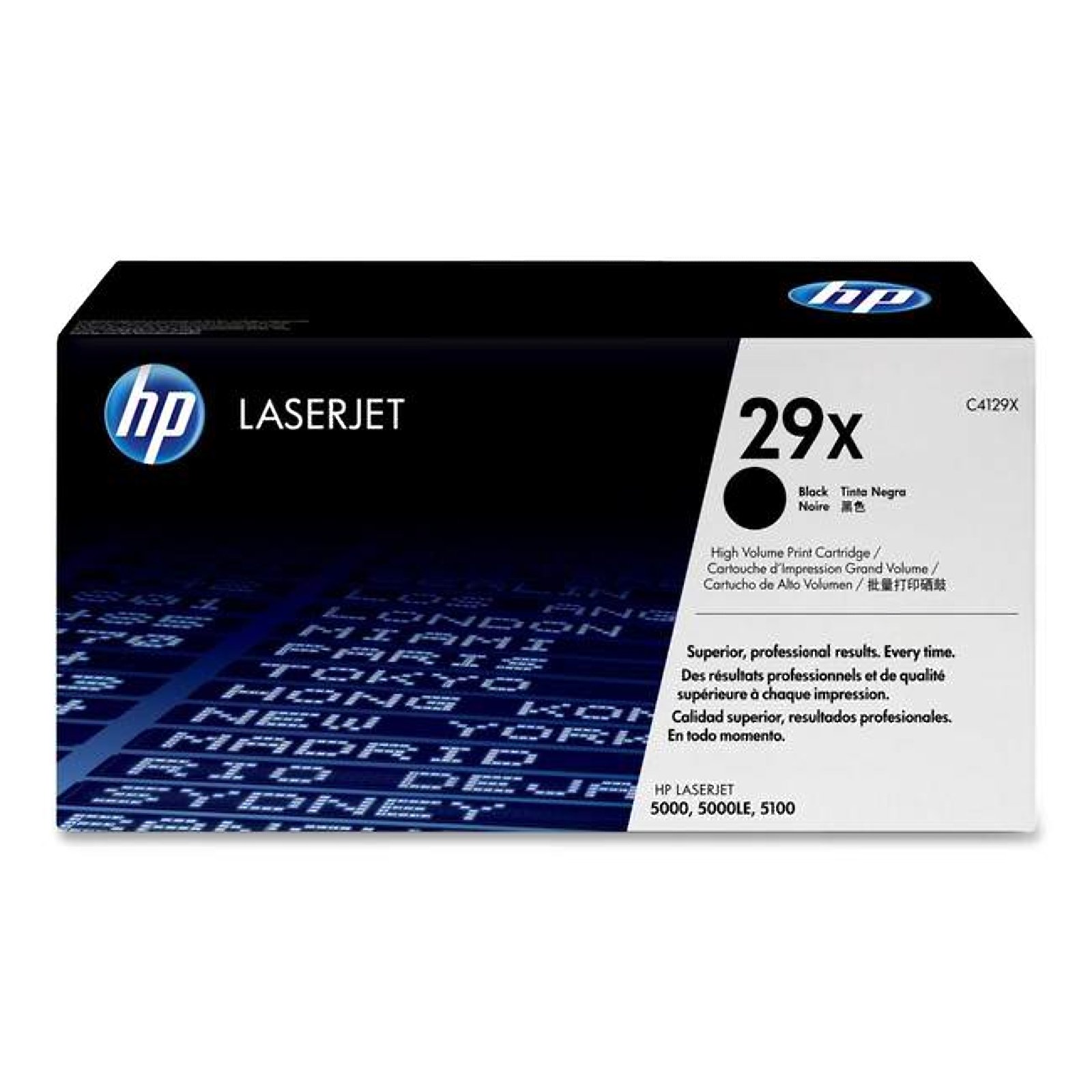 HP C4129X 29X High Yield Original LaserJet Toner Cartridge, Black, Single Pack
