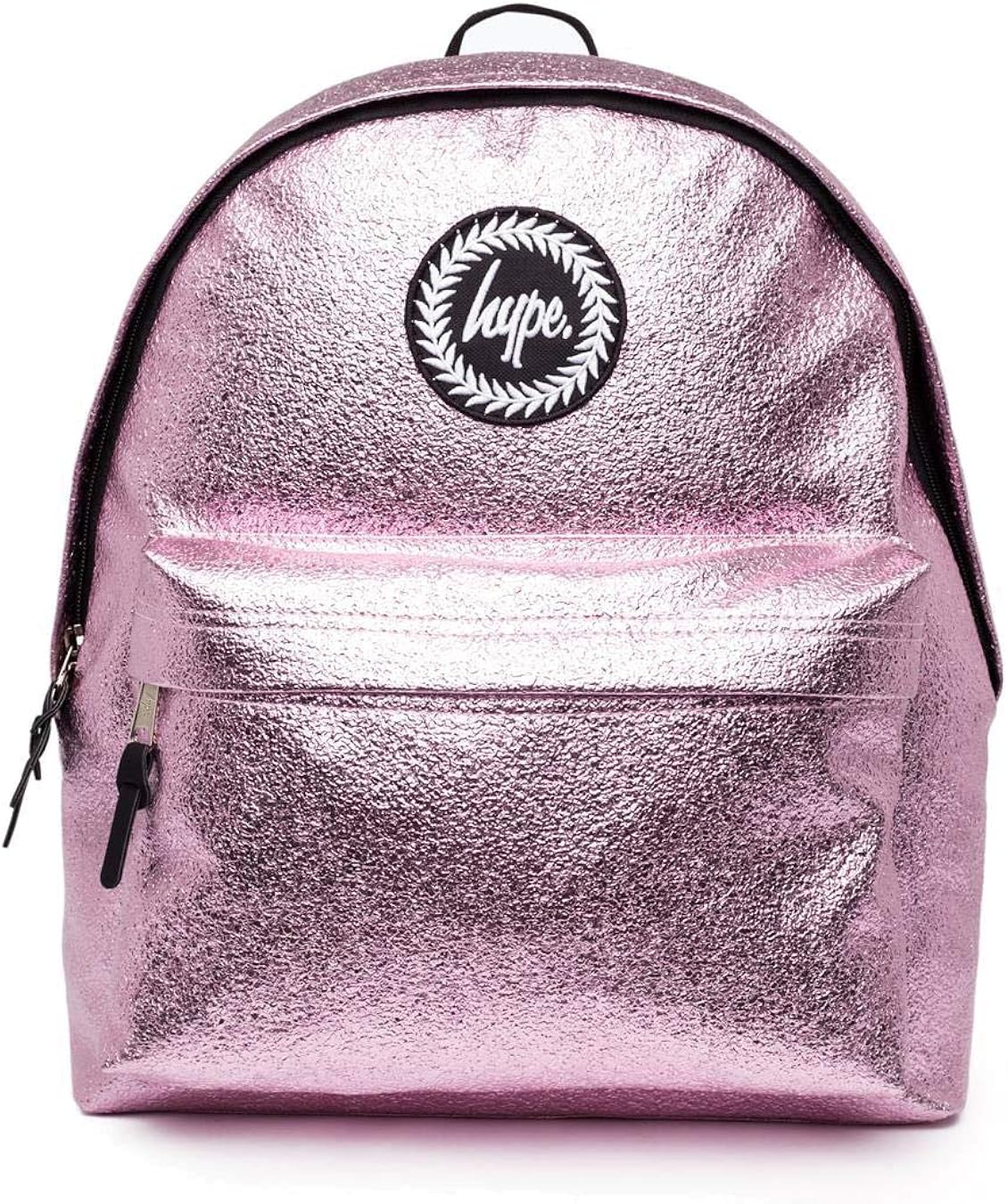 HYPE Backpack School Bag for Girls Boys Pink Crinkle FOIL Gym