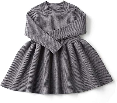 Wang Rx Nouveau Ne Bebe Automne Hiver Robes Pour Bebes Filles A Tricoter Bapteme Princesse Robe De Fete D Anniversaire Amazon Fr Vetements Et Accessoires