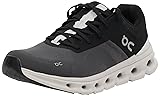 On Men's Cloudrunner Sneakers, Eclipse/Frost, 8