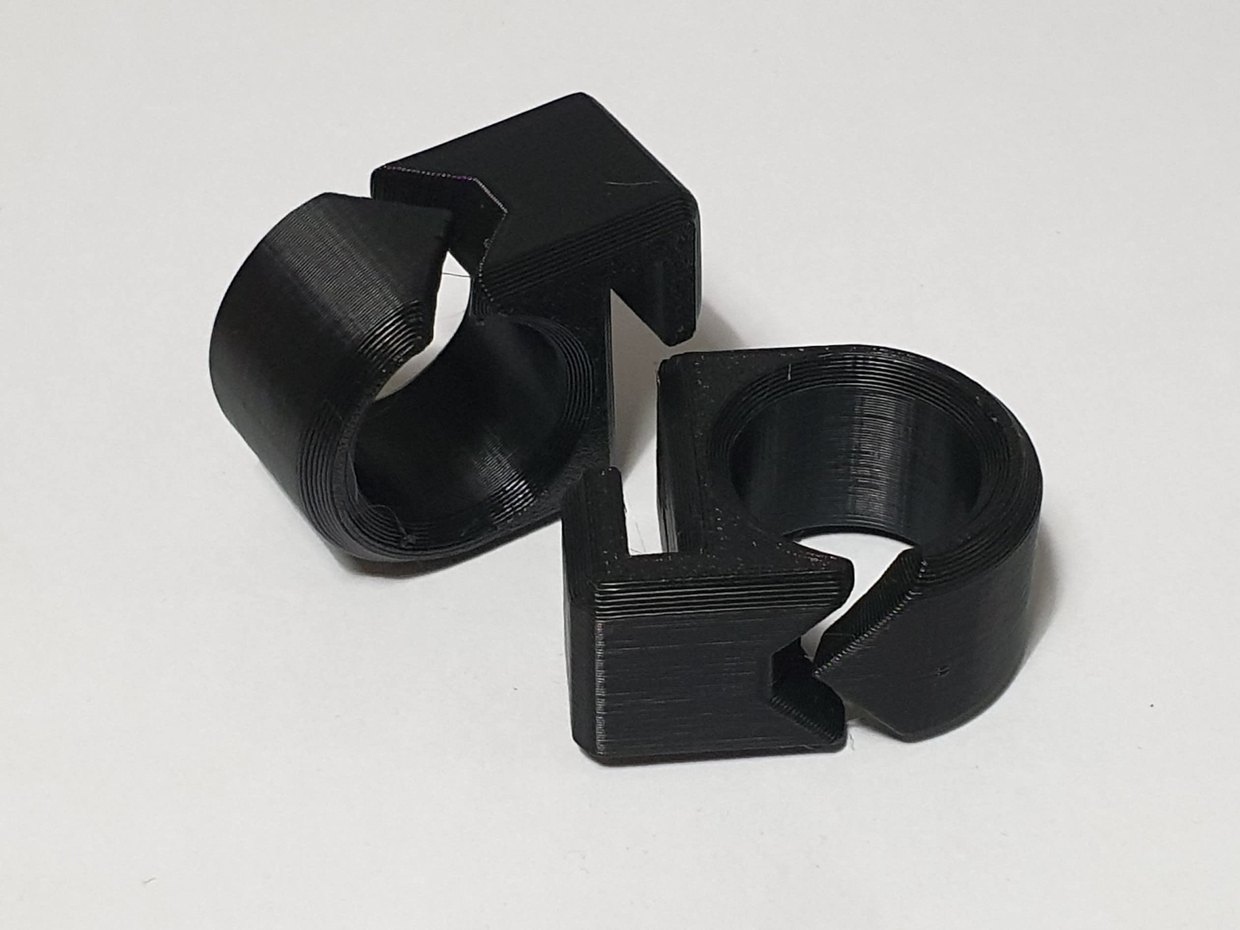 Generic Recycling Storage Hook - Blue Bag to Bin Clip (Pair)