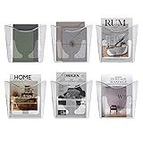Senhoglb 6 Pack Hanging Wall File Folder