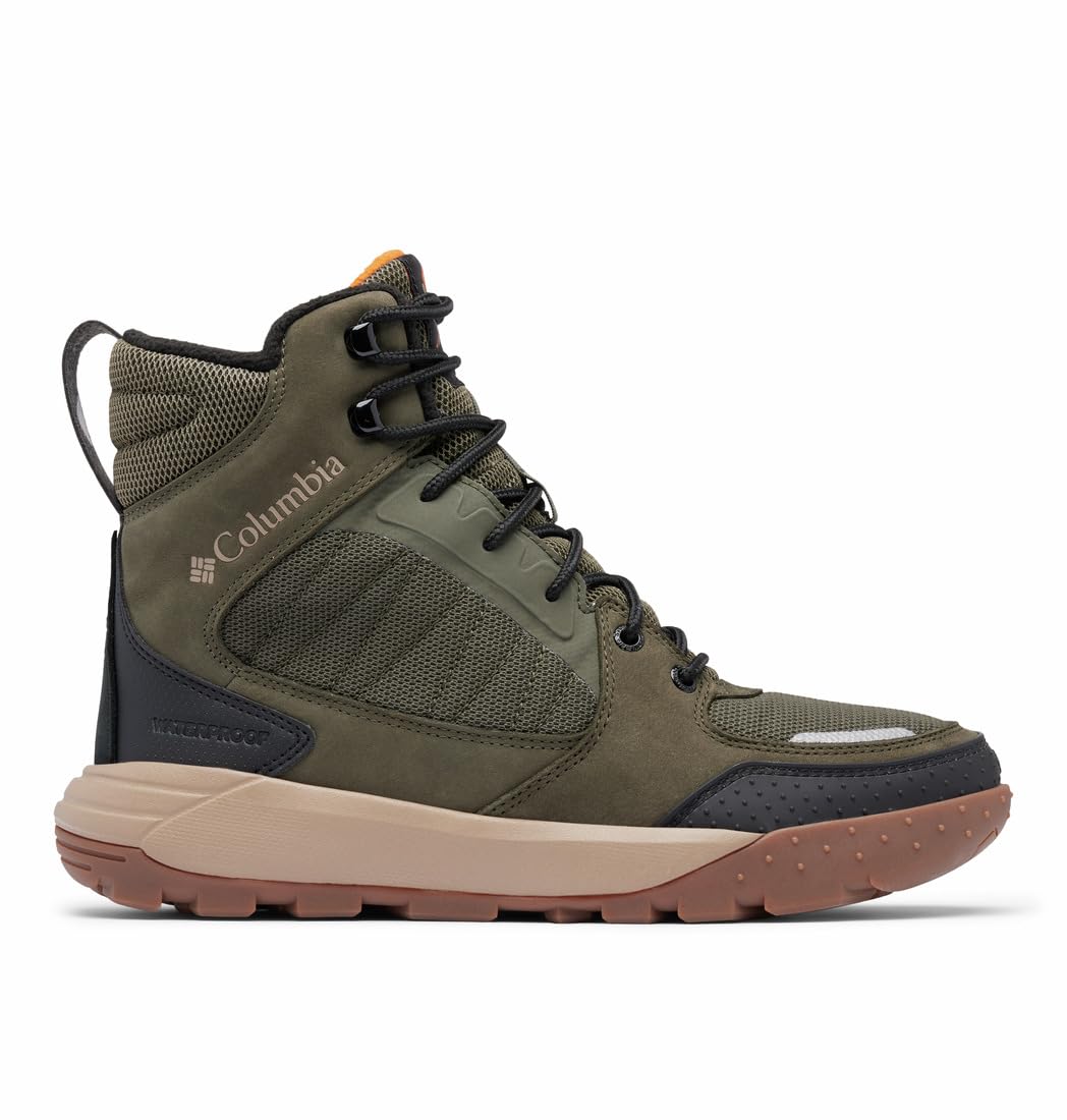 Columbia Men’s Portlander Boot Omni-Heat Infinity, Alpine Tundra/Desert Sun, 9.5