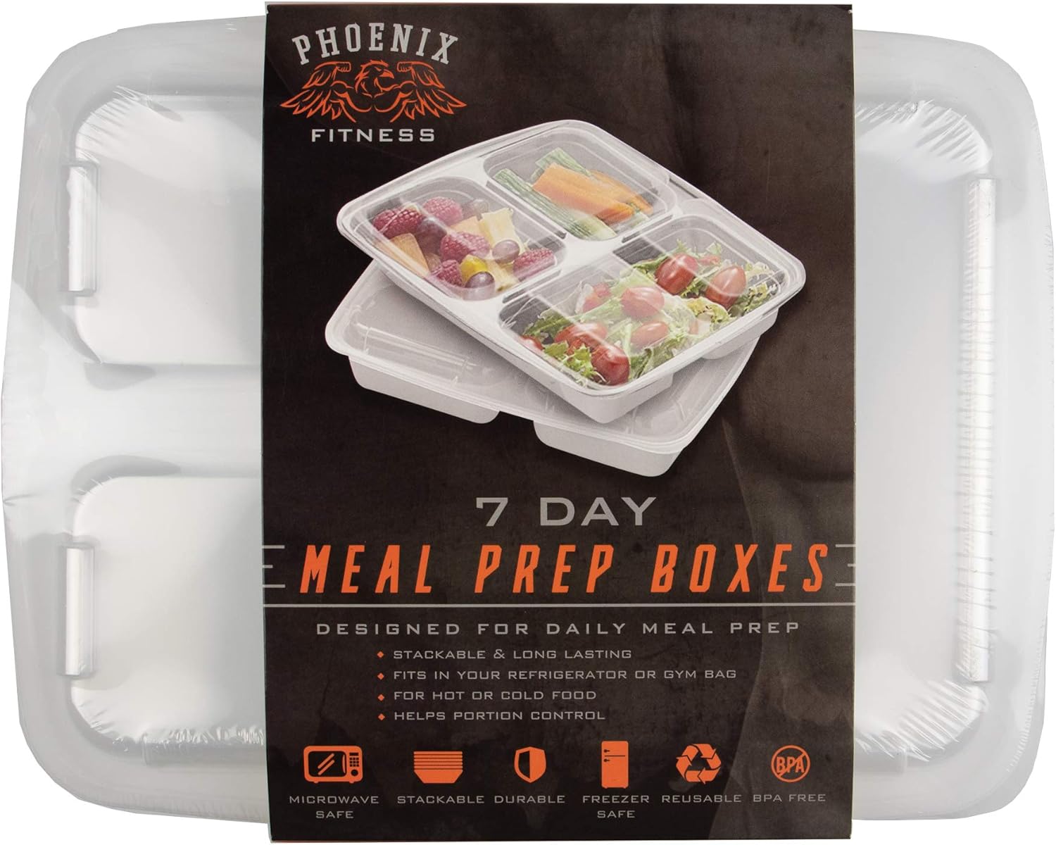 Phoenix Fitness Bento - Contenedores para comida: Amazon.es: Salud ...