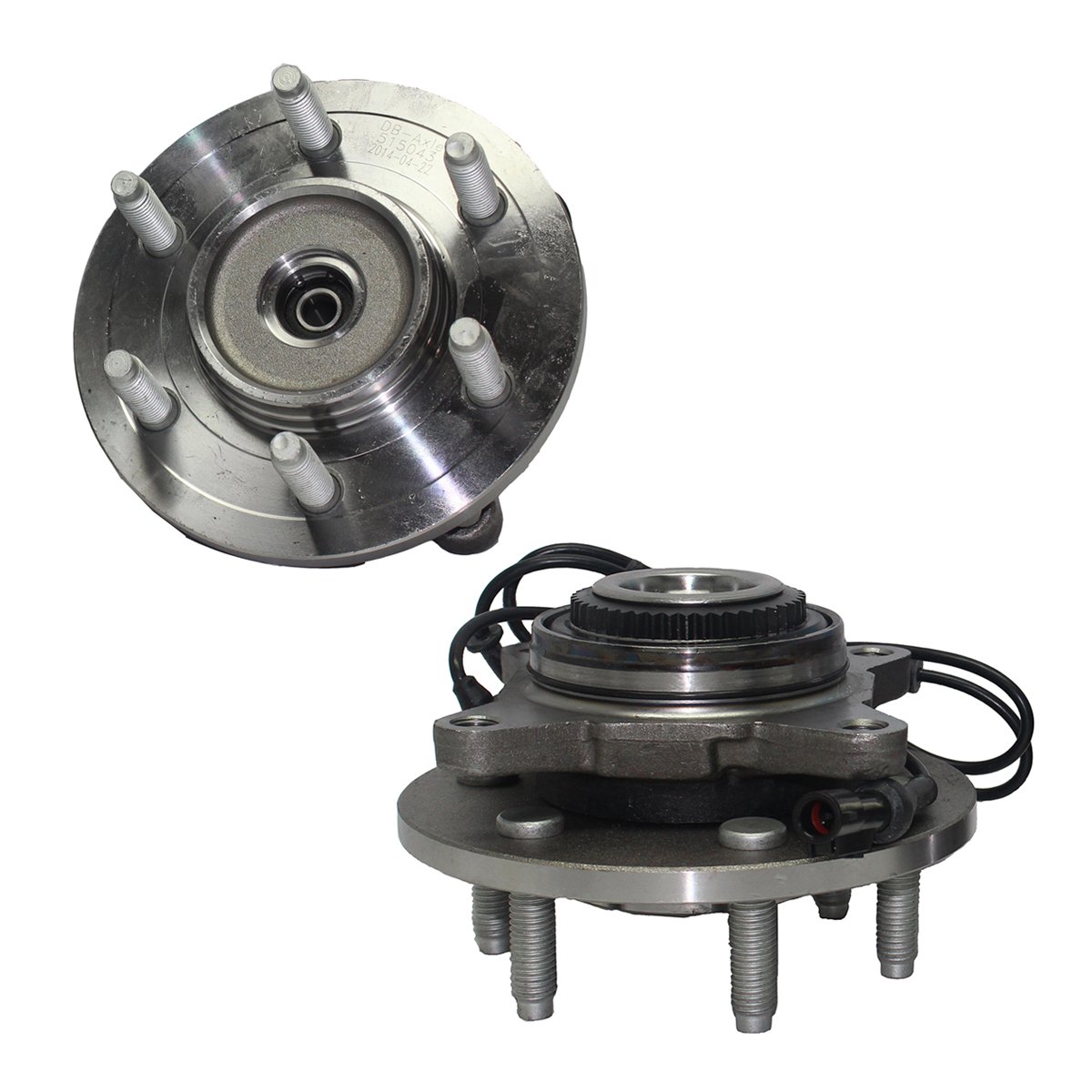 Amazon.com: Brand New (Both) Front 4x4 Wheel Hub and Bearing Assembly w/ABS  - 6-Lug [2004-05 Ford F-150 4x4 (Built Before 11/29/04 Production Date)]:  ...