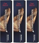 Wella Koleston Perfect Me+ 8/0 Light Blonde Hair Colour 3 Pack