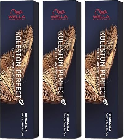 Wella Koleston Perfect Me+ 8/0 Light Blonde Hair Colour 3 Pack