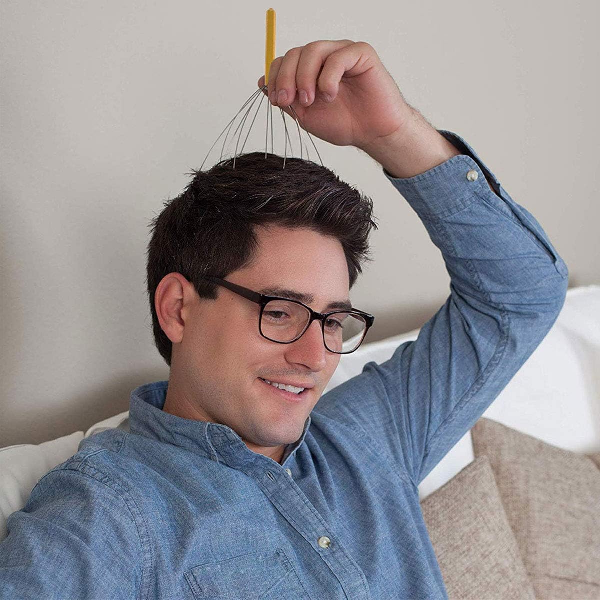 Scalp Massager Tool Handheld Scalp Hand Held Head Scratchers for Home