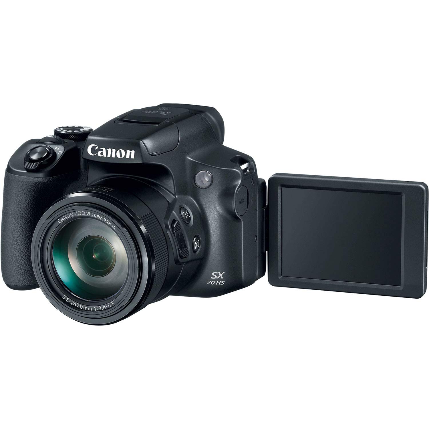 Canon Power Shot SX70 HS Digital Camera International Model Bundle