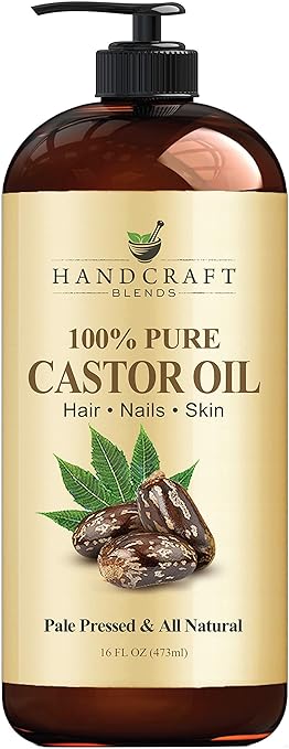 Amazon Com Handcraft Castor Oil 16 Fl Oz 100 Pure And Natural Premium Quality Moisturizes And Protects Dry Skin For Hair Growth Eyelashes Joint And Muscle Pain Packaging May Vary Beauty handcraft castor oil 16 fl oz 100 pure and natural premium quality moisturizes and protects dry skin for hair growth eyelashes joint and muscle