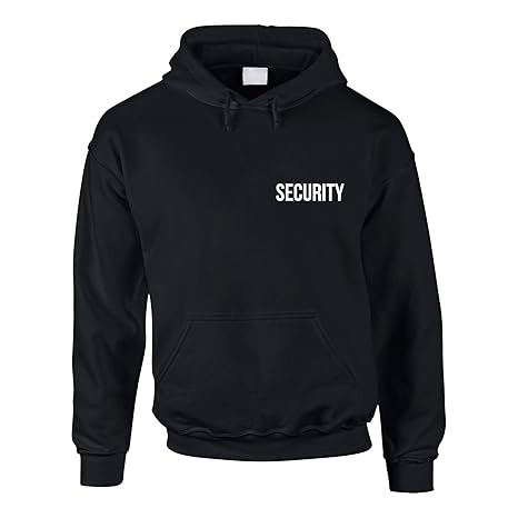 Shirtdepartment Herren Hoodie - Security - beidseitig bedruckt