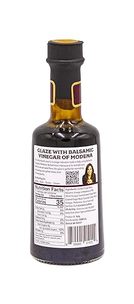 RACHAEL RAY BALSAMIC REDUCTION GLAZE DRIZZLE OF MODENA | PRODUCT OF ITALY | 8.5FL OZ.