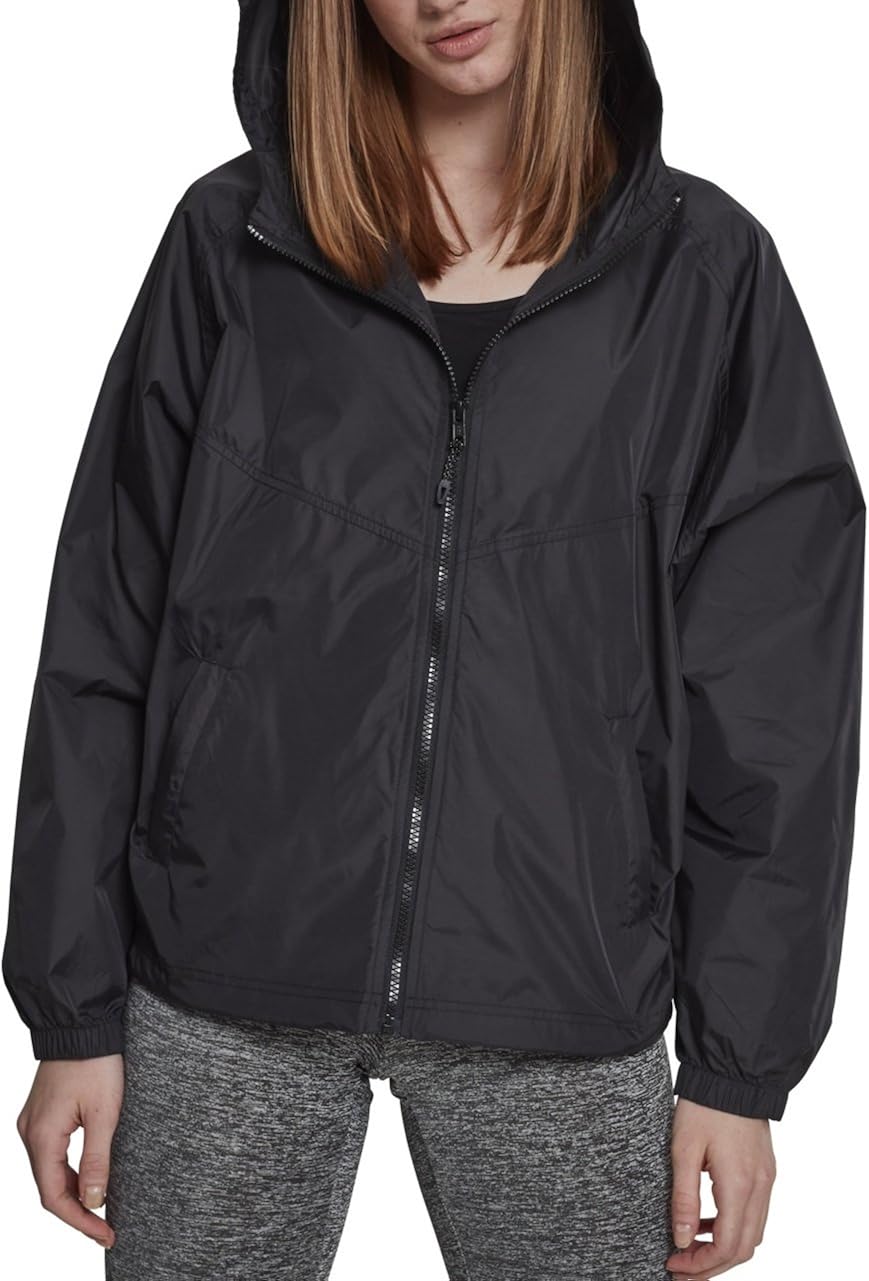 Urban Classics Women's Ladies Oversize Windbreaker Jacket Amazon.co.uk