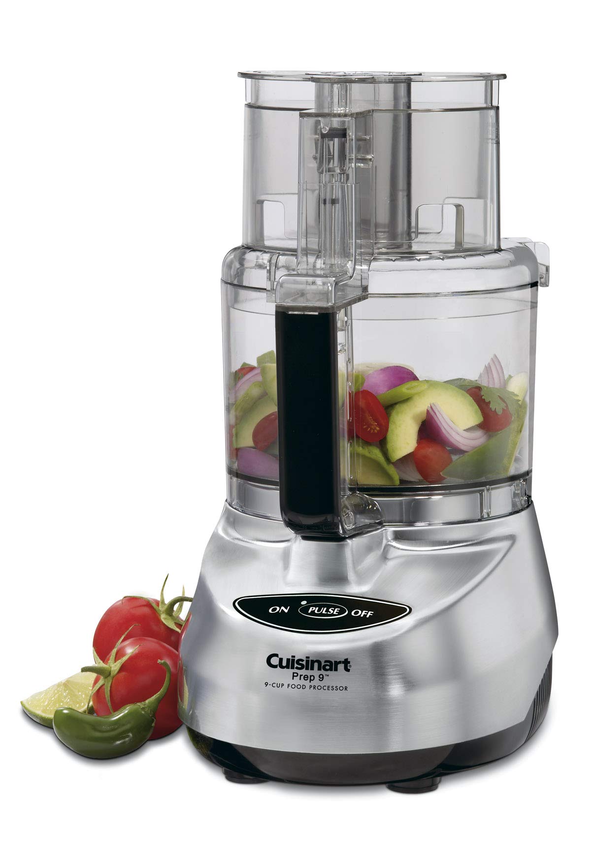 Cuisinart DLC2009CHBMY Prep 9 9Cup Food Processor, Brushed Stainless