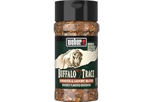 Weber Buffalo Trace Whiskey Flavored BBQ Seasoning, 3.5 oz