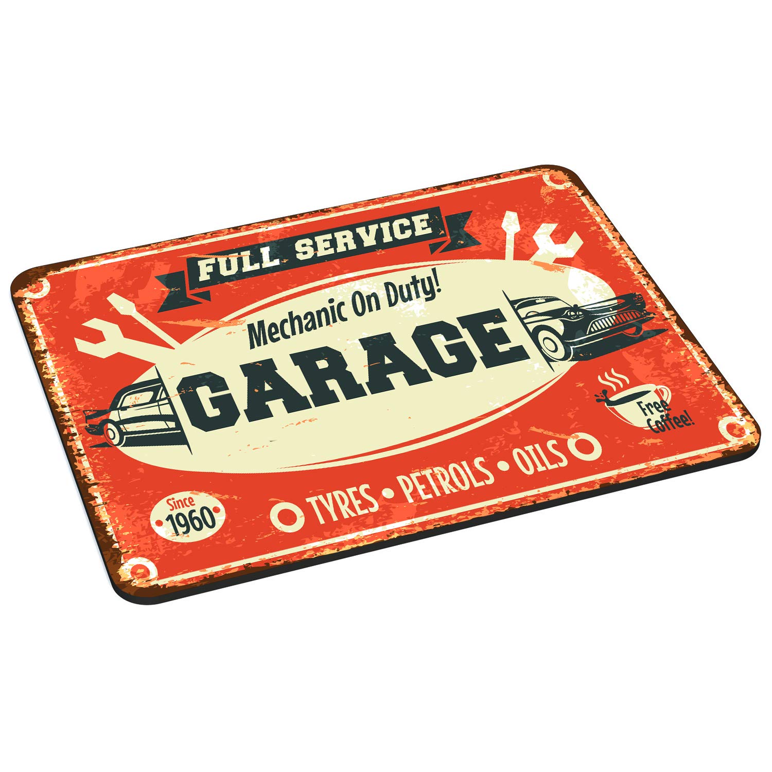 PEDEA Design Mouse Pad, Garage