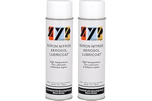 ZYP Coatings Boron Nitride Aerosol Lubricoat (Glass Mold Release) / 2 Pack