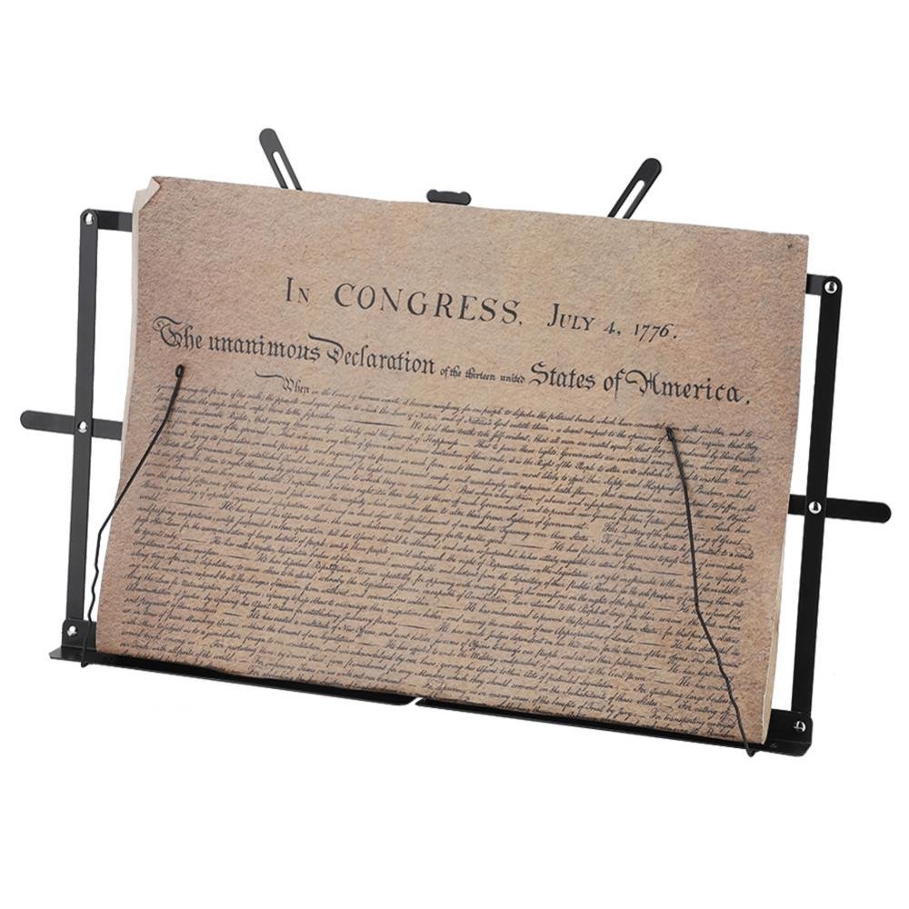 Desktop Music Stand, Foldable Table Sheet Music Folder with Rubber Feet,Laptop Stand,Projector Stand