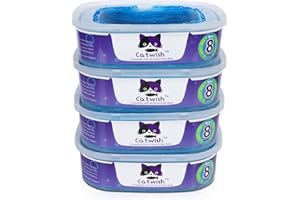 GIUACL Cat Litter Refills Compatible with Litter Genie and Pet Genie Pail (4 Pack)