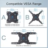 TV Wall Mount Swivel Tilting Universal 26-60 Inch 35kg view 3