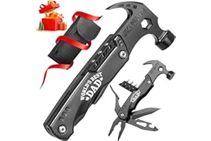 WILLUCK Fathers Day Ideal Gifts for Dad - Gifts for Dad, Fathers Day Dads Gift - Dad's Present from Daughter Wife, Dads Birthday Gift - Multitool Hammer, Christmas Stocking Stuffers for Stepdad, Husband, Men