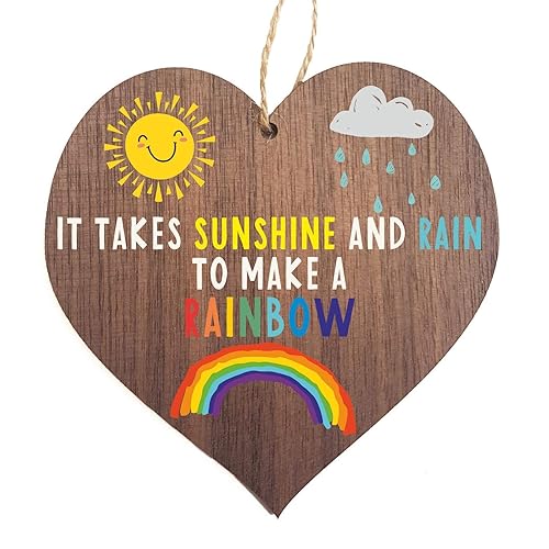 Rainbow Gifts Sunshine And Rain To Make A Rainbow Thinking Of