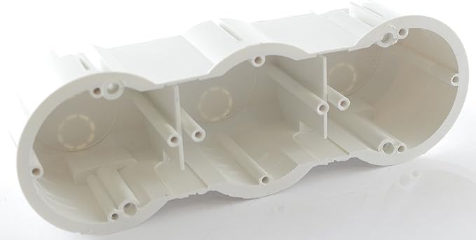 Interruptor para paredes huecas (cajetín derivación (construcción en seco Putz Tapa 3 capas 63/60 mm 10 unidades: Amazon.es: Bricolaje y herramientas