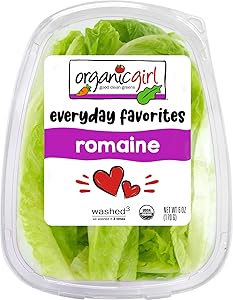 Organic Girl, Organic Salad Clm Romaine Leaf, 6 Ounce