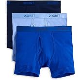 2(X)IST 3-Pack Essential Boxer Briefs Navy/Cobalt/Porcelain XL