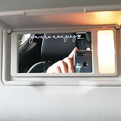 2 x You Are Amazing Vinyl Sticker Mirror Decor Car